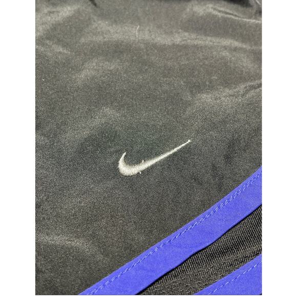 Nike Dri Fit Tempo Lined Running Shorts Black Purple Trim Womens Size Small - Picture 6 of 13